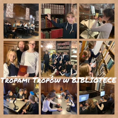 TROPAMI TROPÓW W BIBLIOTECE
